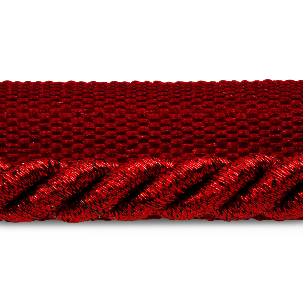 5 yards of Gloria 1/4" Metallic Twisted Lip Cord Trim | 5 yard cut
